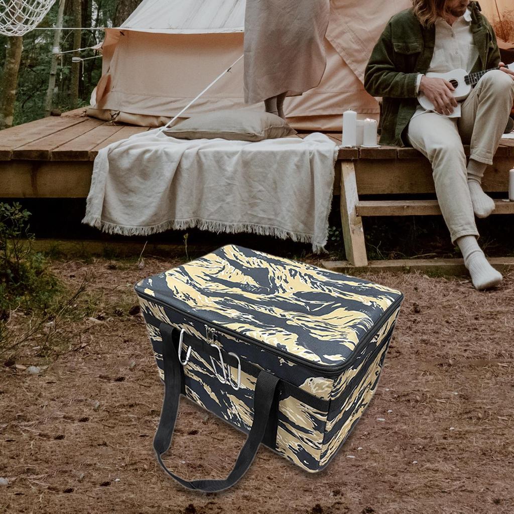 Camping Storage Bag Heavy Duty Organizer for Garage Trunk Outdoor Activities