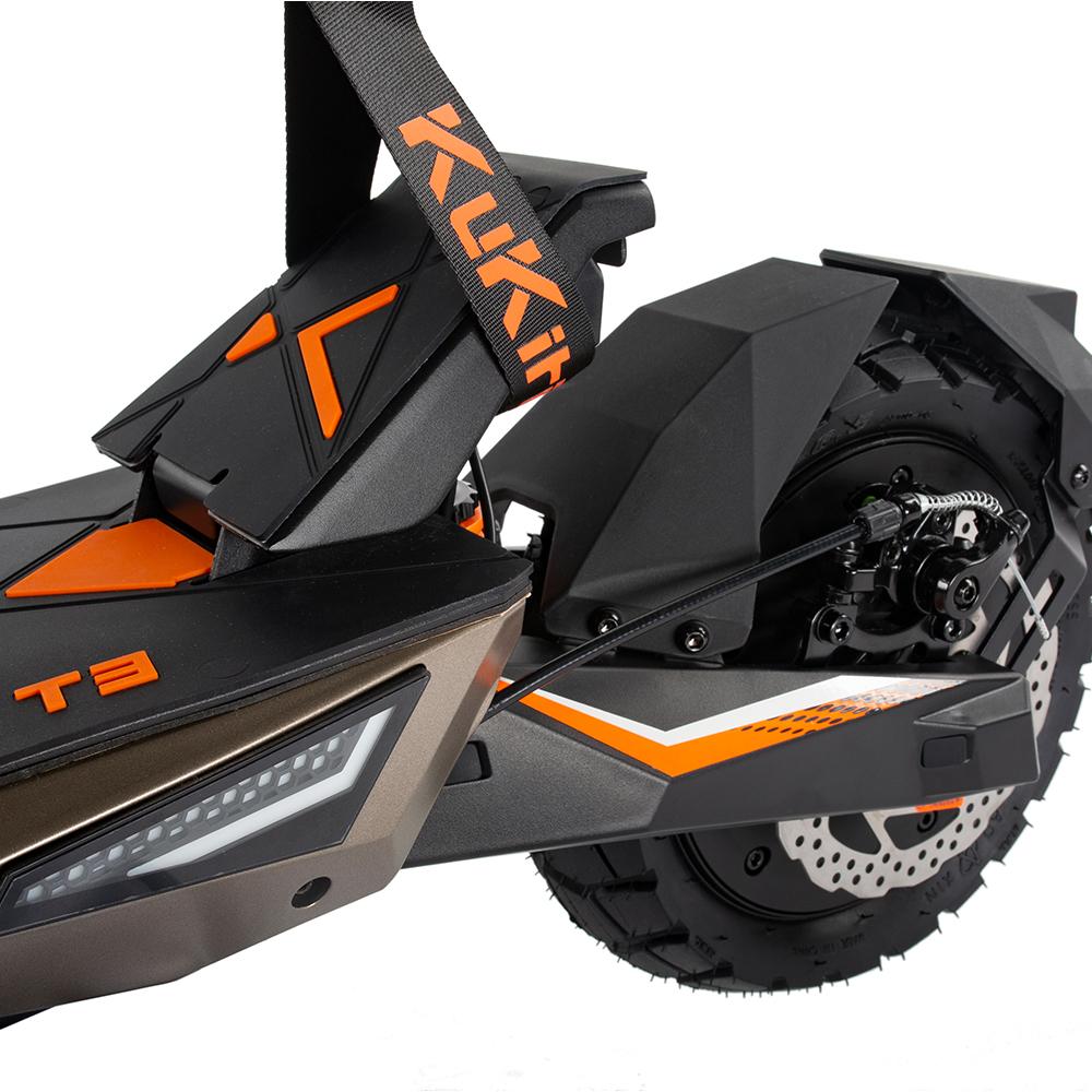 Trotinete Elétrica Adulto Kukirin T3 Motor 800W Trotinete Elétrica Dobrável Velocidade Máxima 45Km/h 48V 15.6AH Autonomia 58Km Carga 120KG Preto