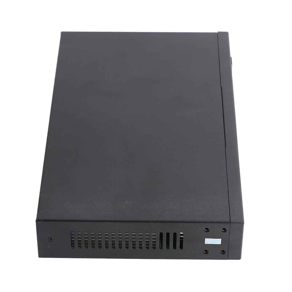 Ethernet Switch 16 Port 10100M Adaptiv RJ45 2 Uplink Gigabit für Computernetzwerke EU-Stecker