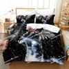 3D Print Anime Tokyo Ghoul Kaneki Ken Bedding Set Printed Duvet Cover Sheet Pillowcase Bed Soft Quilt Cover Full Queen King Size