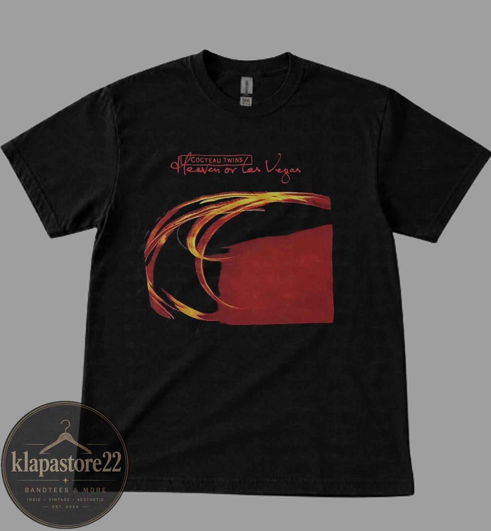 cocteau twins Black tee,unisex S
