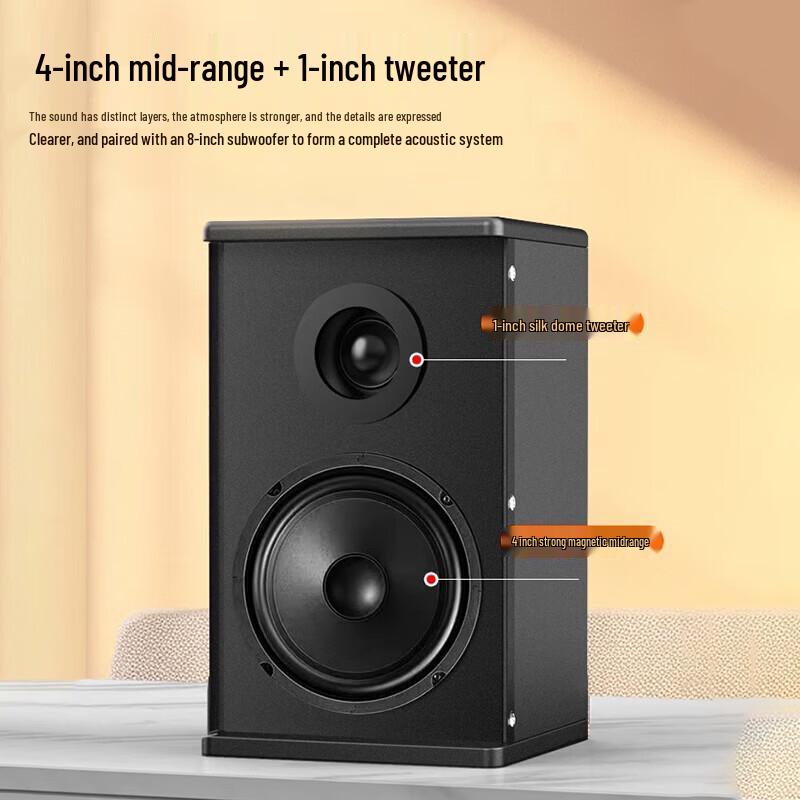 SAST A19 Home KTV Multimedia Bluetooth Speaker System CN Plug (adapter Included)