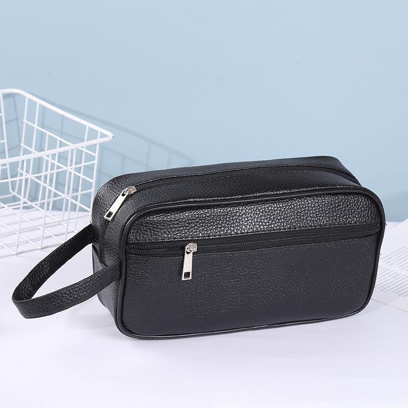 Woman Coametics Bag Men Handbag Fashion Pu Leather Phone Wristlet Bag Casual Toiletry Bag Small Purse Handbags Wallet
