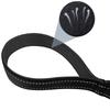Dog Reflective Short Dogs Nylon for Dog Walking Rope Diving Material Dogs Leashes Zinc Alloy Lock Lockable 360 Degree Rotation