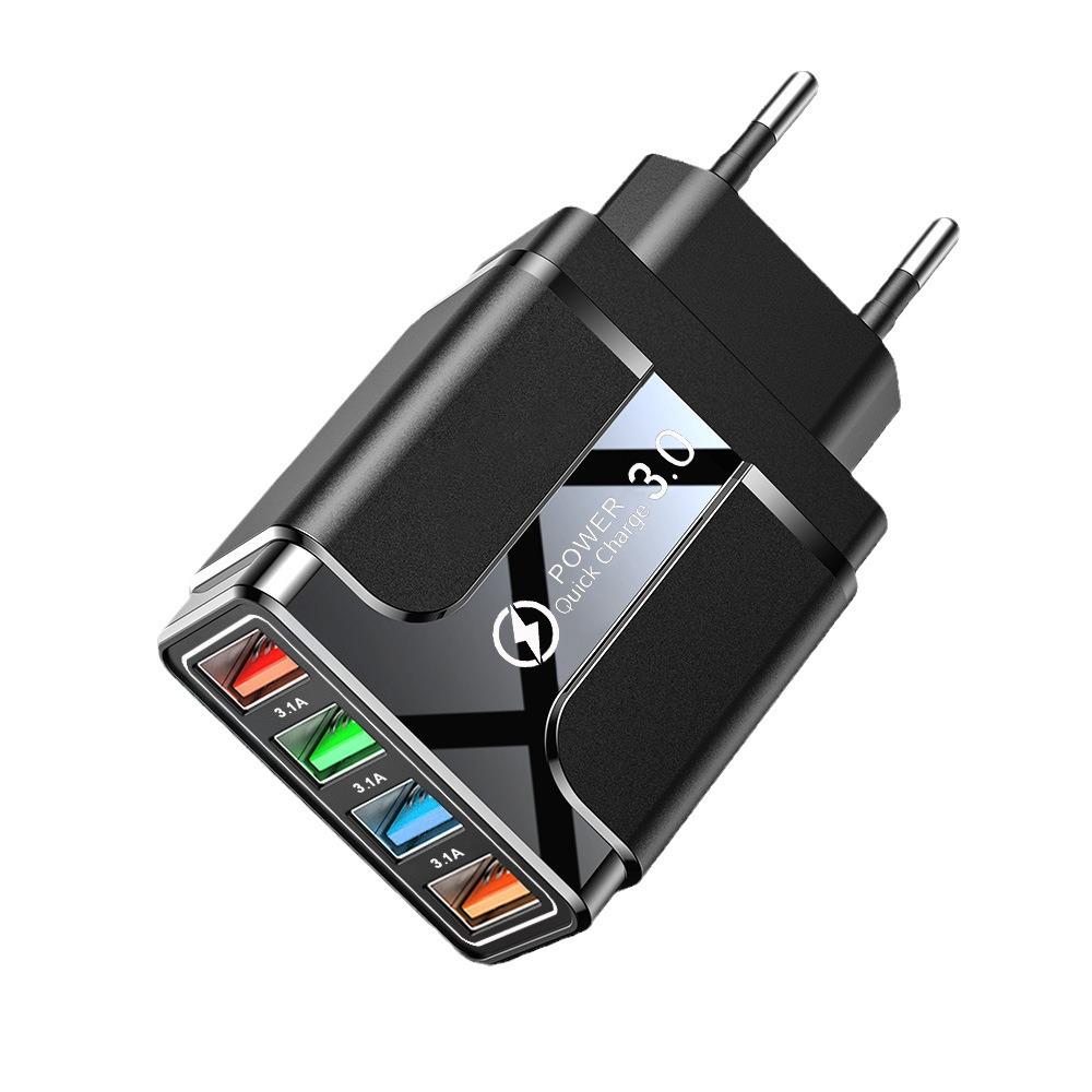 PD33W QC3.0 GaN Multi-Port Fast Charger - 9V/12V European Standard