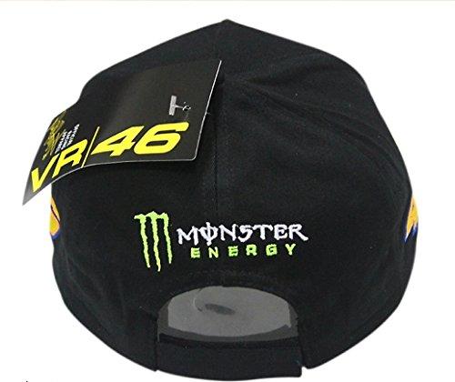 Popular Black Monster Energy Cycling Hat, One-size-fits-all for Men and Women, Visor Hat