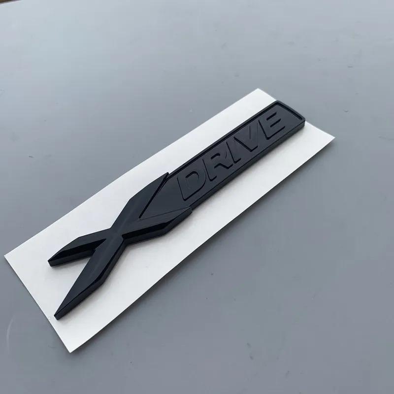 3D Car Rear Trunk Badge Xdrive Emblem Sticker Nameplate X drive Logo For BMW 320d 320i 530d 525d E60 G10 F15 F10 G20 Accessories