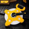 Deli 100m Fiberglass Frame Tape Measure