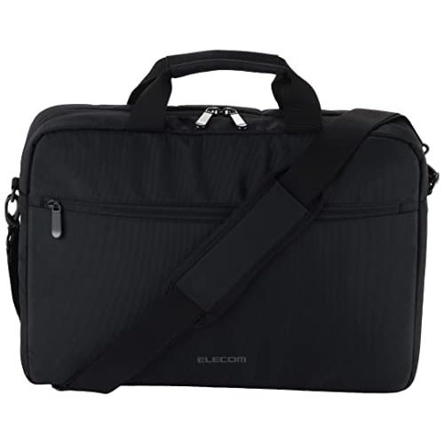 ELECOM PC case carrying bag lightweight type compatible up to 15.6 inch black BM-BSLTBK