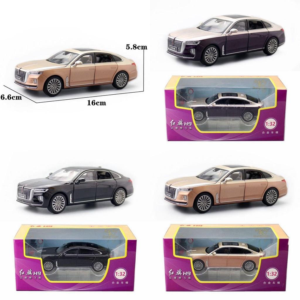 Hong Simulation Alloy Qi Luxury Sedan Model Toy With Sound And Light Functions
