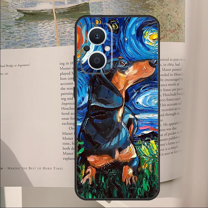 Dachshund Dog Animal Cover For OPPO Reno 13F 11F 12F 14F 11 12 13 14 Pro 7 8 Lite OPPO Find X6 X5 X8 X9 Pro Case