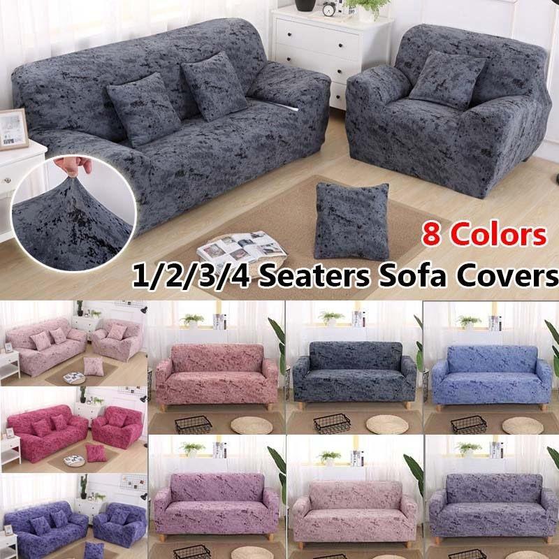 Sofa Multisize Elastic Seater Cover Protector Washable Couch Cover Slipcover