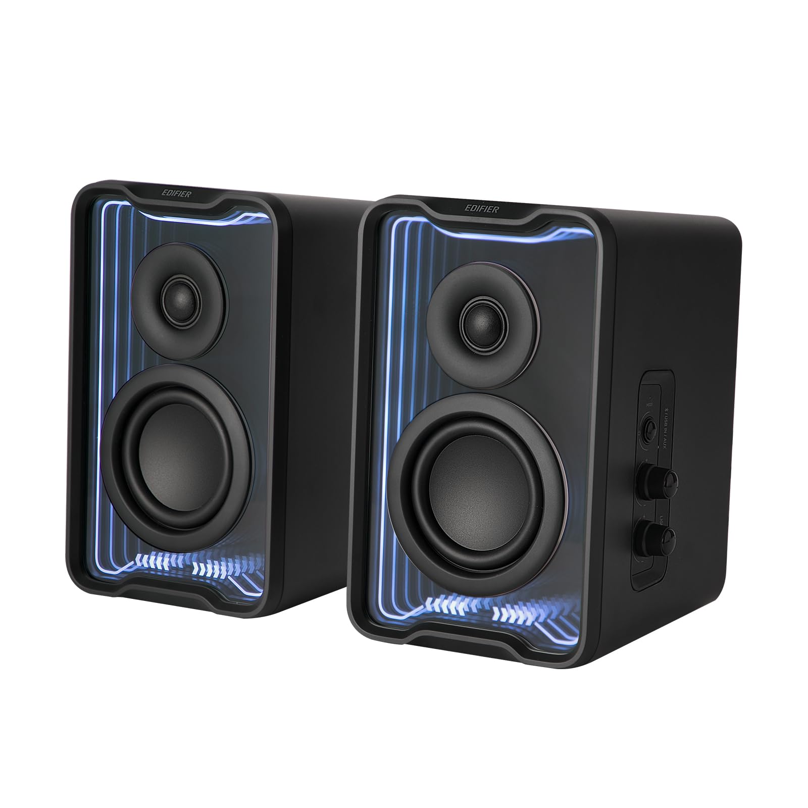 

Динамік Edifier QR30 Динамік для ПК Малий 30 Вт Багатоточкове підключення RGB Light 3WAY Connection Dedicated App Black Bluetooth5.4 63-20khz чорний