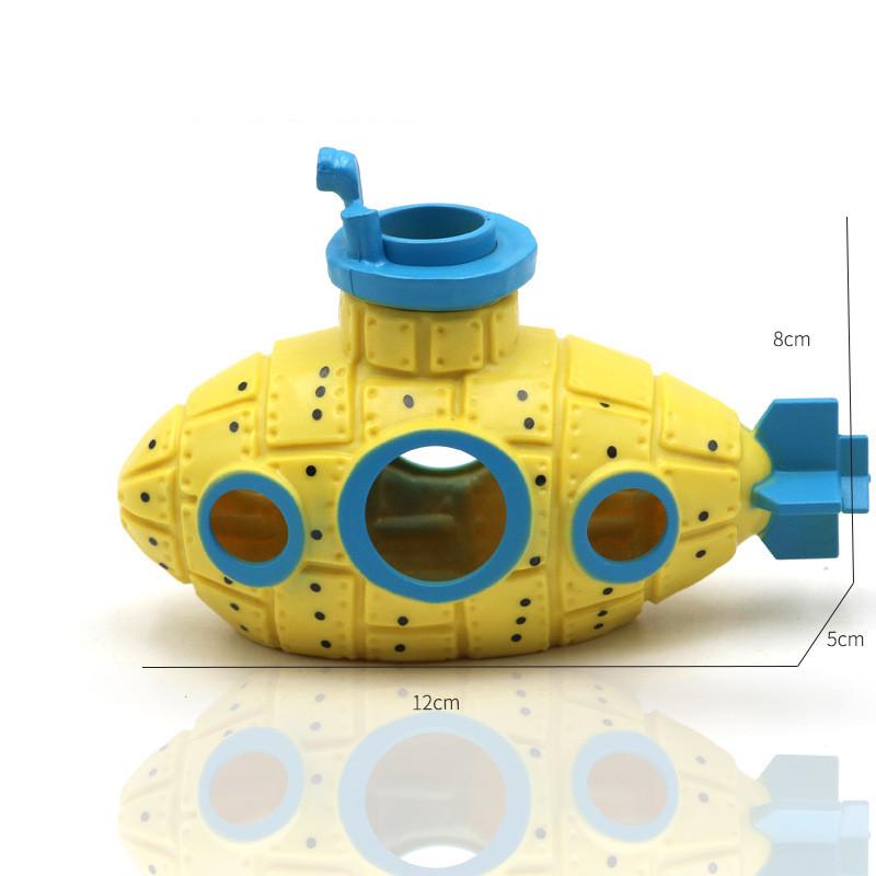 

Аквариум Рыба Украшения для аквариума Пейзаж Подводная лодка Затонувший корабль Винтажный дизайн из смолы Лодка Аквариум Аксессуары Украшения для дома
