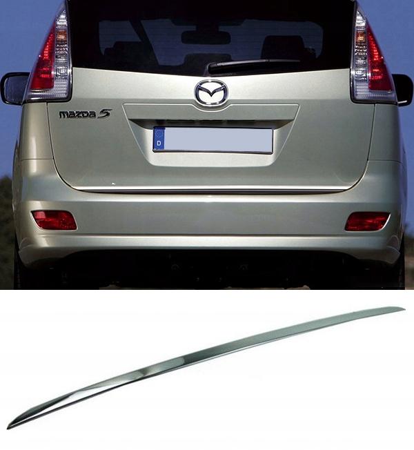 Mazda 5 I Cr19 05-10 Chrome Chrome-Plated Strip Tailgate