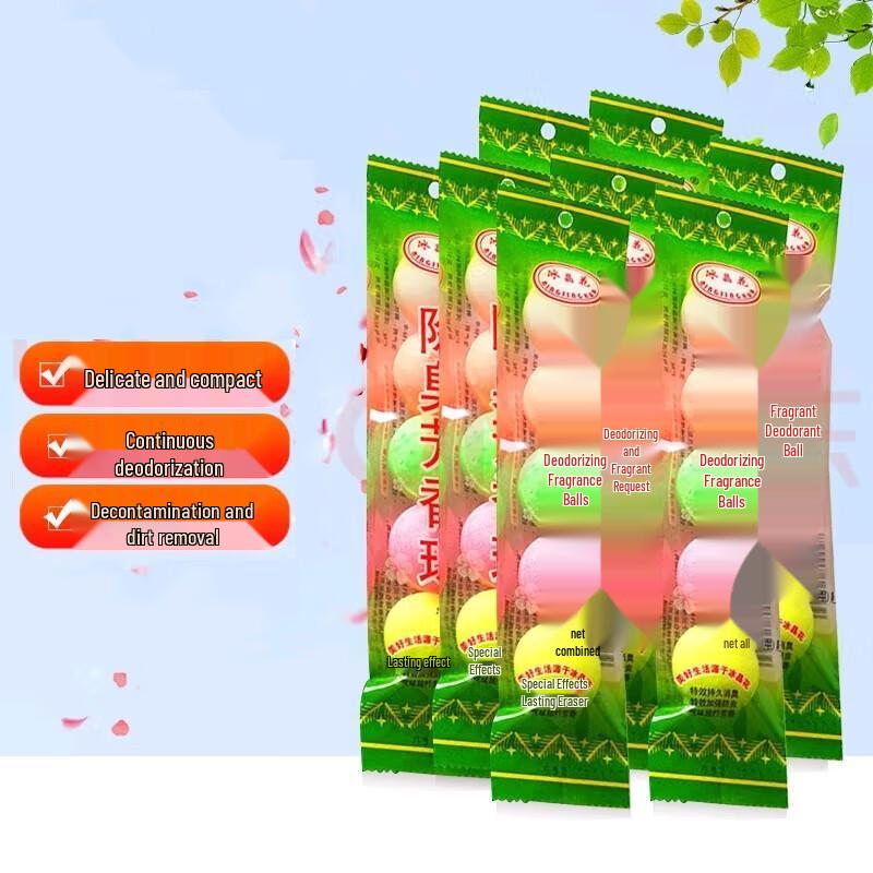 Ice Crystal Flower Toilet Deodorizer & Cleaner Balls