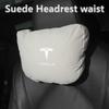 For Tesla Model 3 Y S Model X Car Headrest Neck Support Seat Soft Neck Pillow Automobile Tesla Car Pillow Neck Rest Cushion