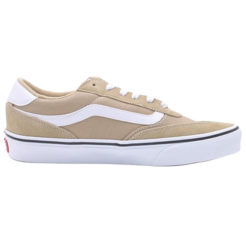 Vans Brooklyn Ls Simple Comfortable Durable Low-Top Skate Shoes Men sneaker Off-White VN000D7Q4MG