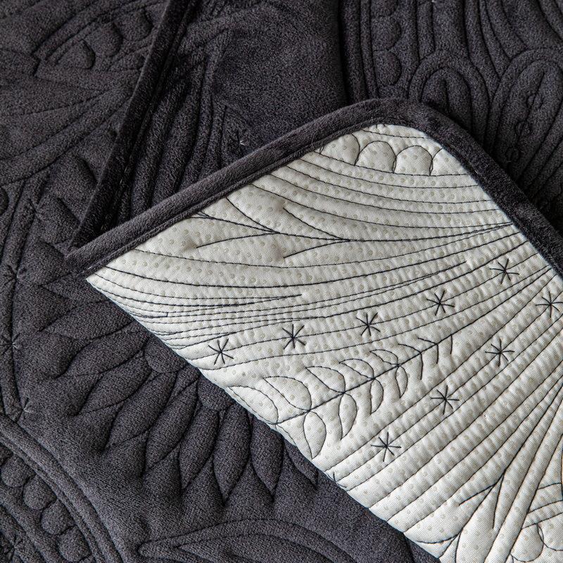 Nordic Crystal Velvet Quilting Sofa Cushion Universal In All Seasons, Autumn And Winter Plush Sofa Cover, Backrest Towel, Seat Cushion