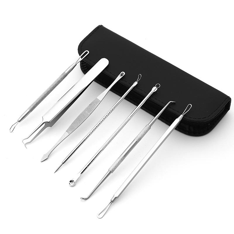 Stainless Steel Blackhead Remover & Acne Needle Kit