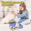 Interactive Dog Treat Dispenser Toy Adjustable Food Dispensing Puzzle Toy Clownfish Design Slow Feeder for IQ Training Mental Stimulation
