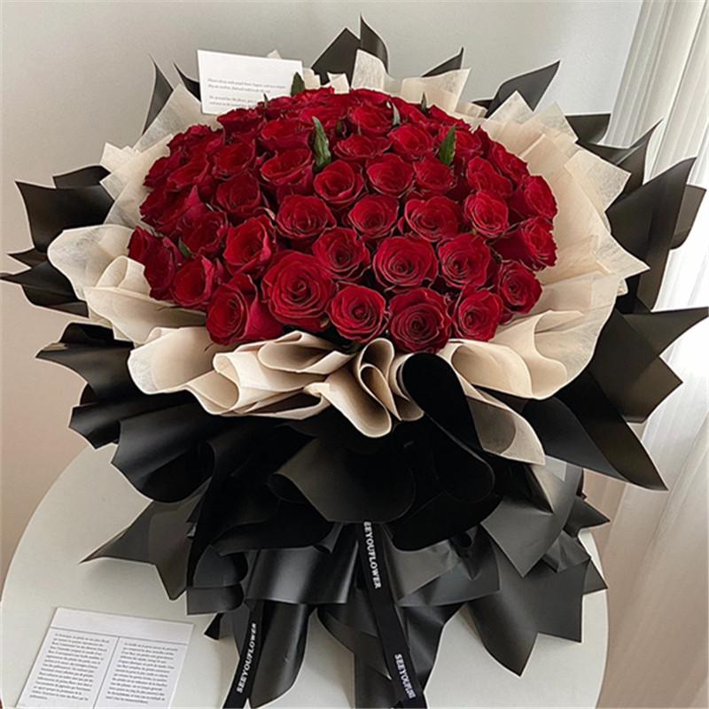 Ewiger Rosen Seifenblumenstrauß - Perfektes Geschenk für Lehrer, Freundinnen, beste Freunde, Verlobungen, Heiratsanträge und Geburtstage.