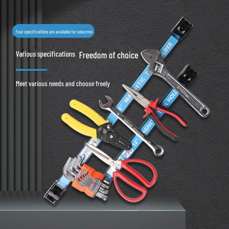 Strong Magnetic Tool Rack for Storage and Organization