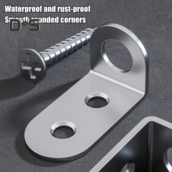 4Pcs/Set Anti-Tip Furniture Fixator Iron Furniture Safety Strap Wall Child Baby Proofing Kit Durable Steel Straps Furniture Wall Mount