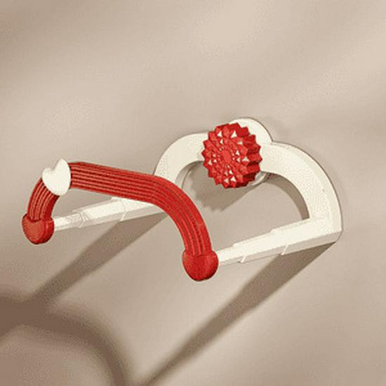 

Выдвижная настенная полка для хранения умывальника на присосках - Не требует сверления