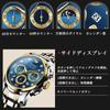 Iqiyi Men S Analog Quartz Watch caSual Blue Waterproof Metal Band 2889g Jl