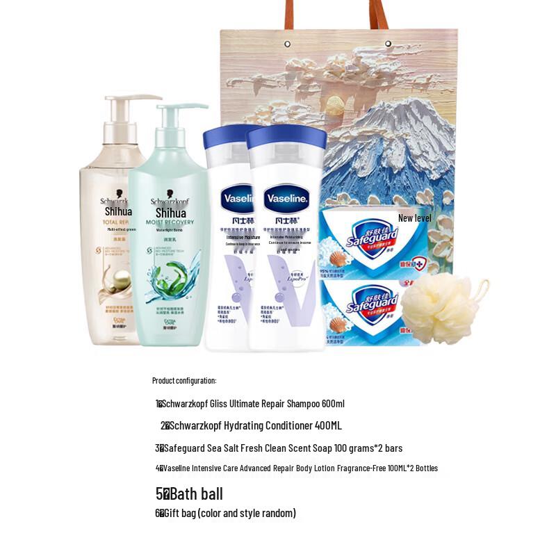 Schwarzkopf Hair & Body Repair Holiday Gift Set