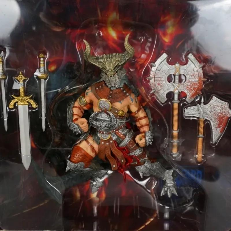 Spiel Diablo 3 Anime Figur Barbar Vier Reiter Tischmodell Puppen Figurinen Klassische Actionfiguren Dekoration Erwachsenenspielzeug
