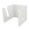 Skateboard Wall Mount Acrylic Display Storage Holder Hanger Home Decoration for Indoor White