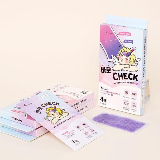 

Tratac Barocheck Cooling Patch Cooling Sheet (4 sheets)