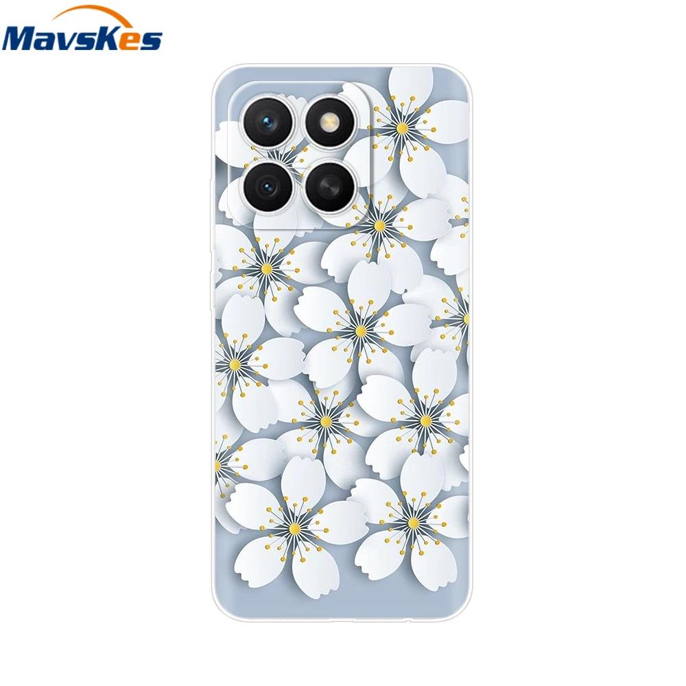 For Honor X8c Case HonorX8C 2025 New Fashion Cartoon Back Cover Soft TPU Clear Phone Cases For Honor X8c Fundas Bags Protective