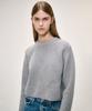 K Current Fisherman Sweater_Gray