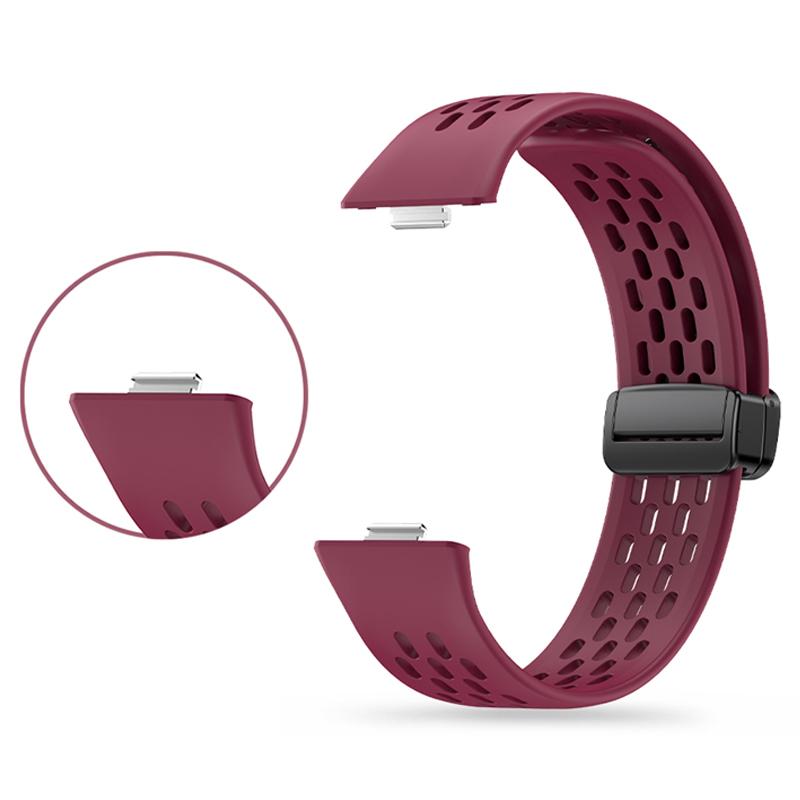 Silicone Wristband Strap For Huawei Watch Fit 3 Breathable Bracelet Wristband Correa For Huawei Fit4 Pro Belt