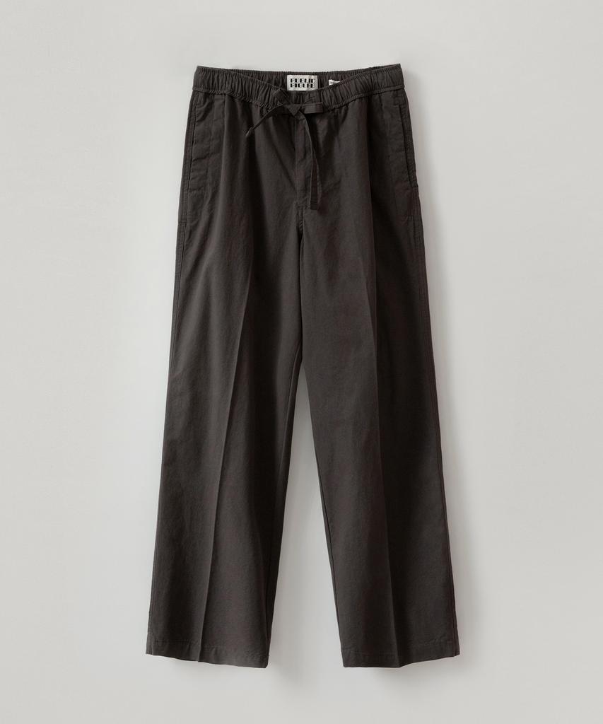 PUBLICFIGURE Cotton Paper Easy Pants_Charcoal
