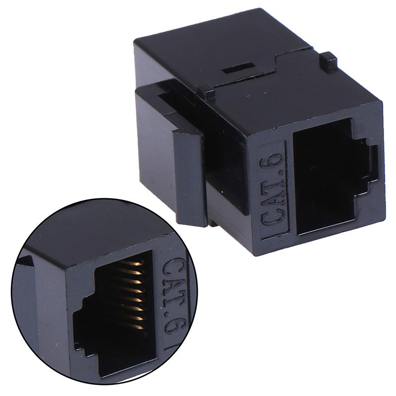 Rj45 Female To Utp Cat5E Cat6 Keystone Jack Inline Coupler Connector Adapter