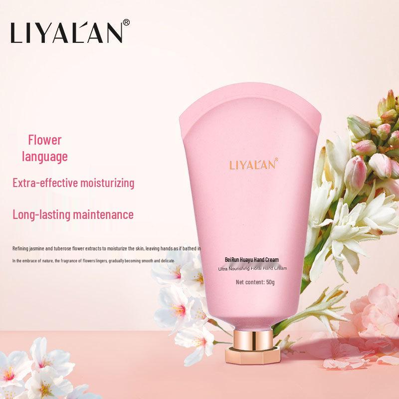 Tuberose Scented 50g Non-Greasy, Refreshing, Moisturizing, Anti-Cracking Hand Cream