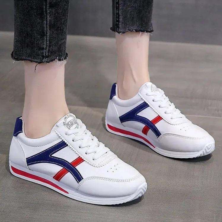 Seller New Sneakers Women's Small White Shoes Fashion Comfort Sneakers All-match Lightweight Casual Running Shoes