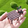 Accessories DIY Gifts Table and Chairs Micro Landscape Mini Miniature Garden Furniture Ornament