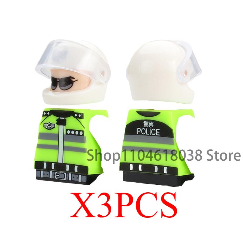 Military Soldiers Figures Weapons Building Blocks Accessories Two-color Guns Assault Sniper Rifles M16 M4 Model Bricks Toy Gift