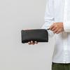 Official ORIGIN Zipper Long Wallet Made by Baseball Glove Manufacturer Genuine Leather Japanese Glove Leather Long Wallet Large Capacity Wallet with