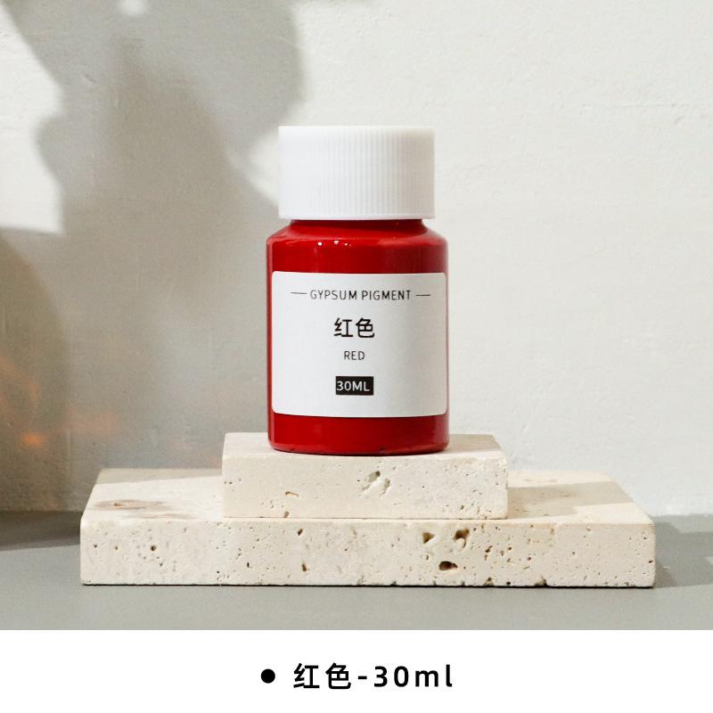 30ml Gipsfarbe Stabile Farbe Nicht leicht verblassend für DIY Handwerksproduktion Duftstein Wanddekoration
