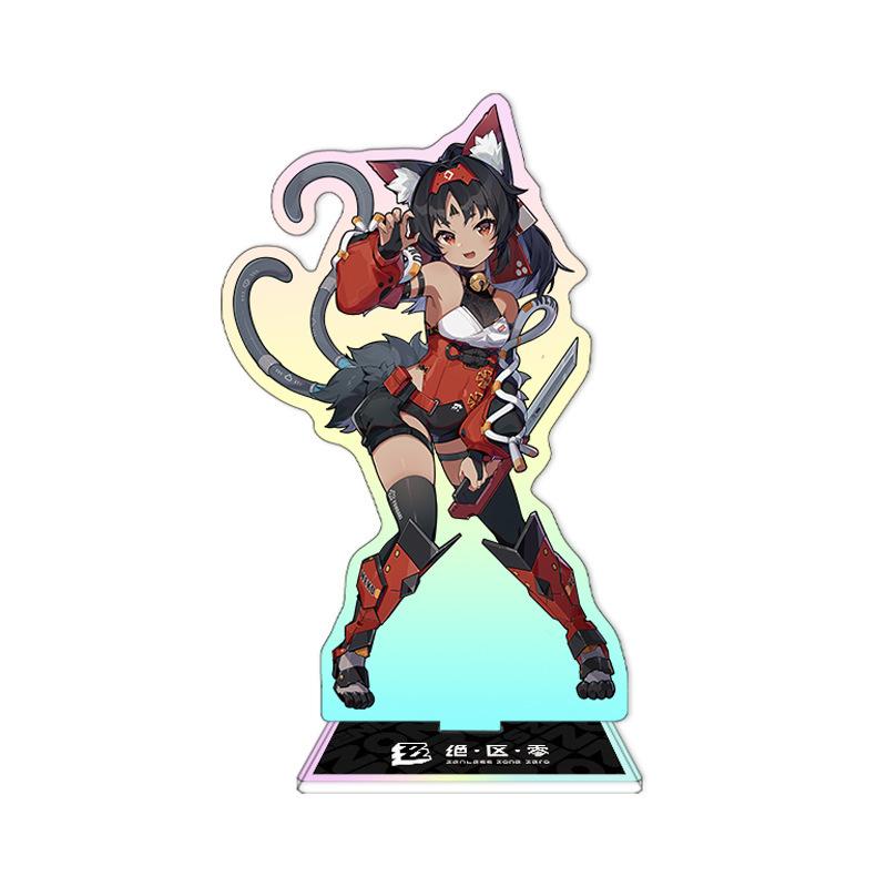 Zenless Zone Zero Nicole Demara Zhu Yuan Anime Acrylic Stand Sign Ellen Joe Ben Bigger Collect Desktop Decoration Keychain Gifts