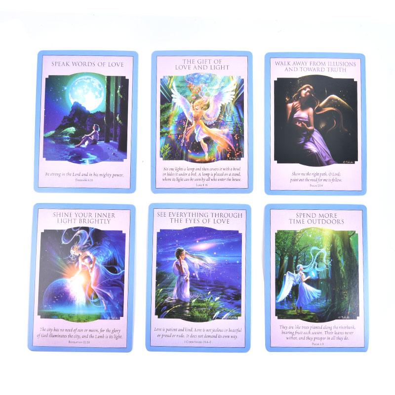 44 PCS Love Light Divine Guidance Oracle English Tarot Cards