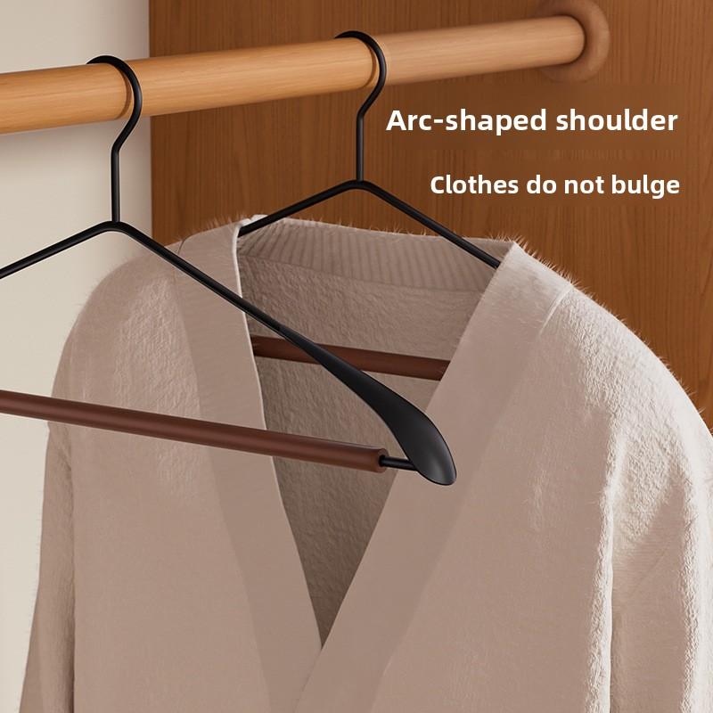 Beech Wood Clothes Hanger for Home Use, Anti-slip and Traceless Clothes Hanging Rack, Adult Clothes Hanger for Drying Clothes
