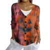 Women's Fashion Casual Knit Sweater Button-Up Halloween Printed  Cardigan Jacket