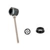 Recurve Bows Sight 1 Pin Crosses Circle Aiming Head Aiming 0.019inch Fiber Optical Sight Pin Bows Arrows Shootings Tool